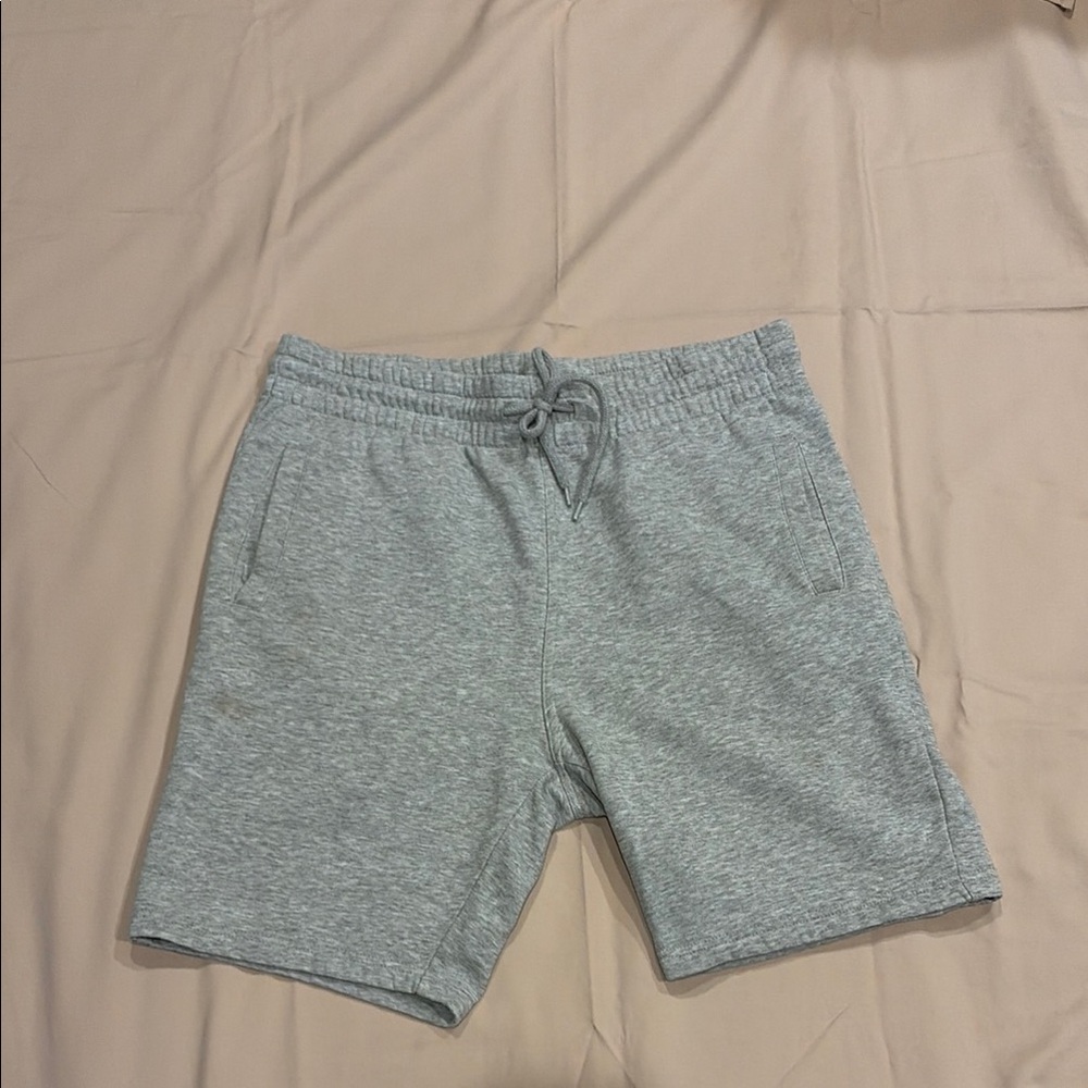 Divided Light Gray Athletic Men's Shorts